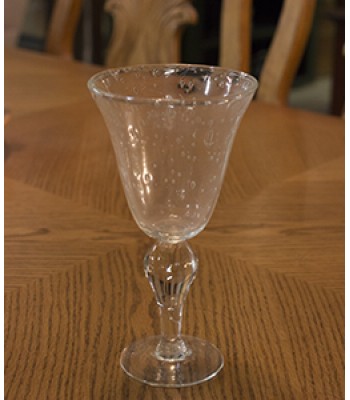 Glass goblets, set of 10